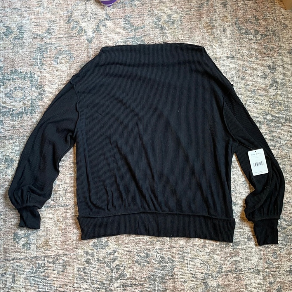 NWT LS Free People Soft Shirt